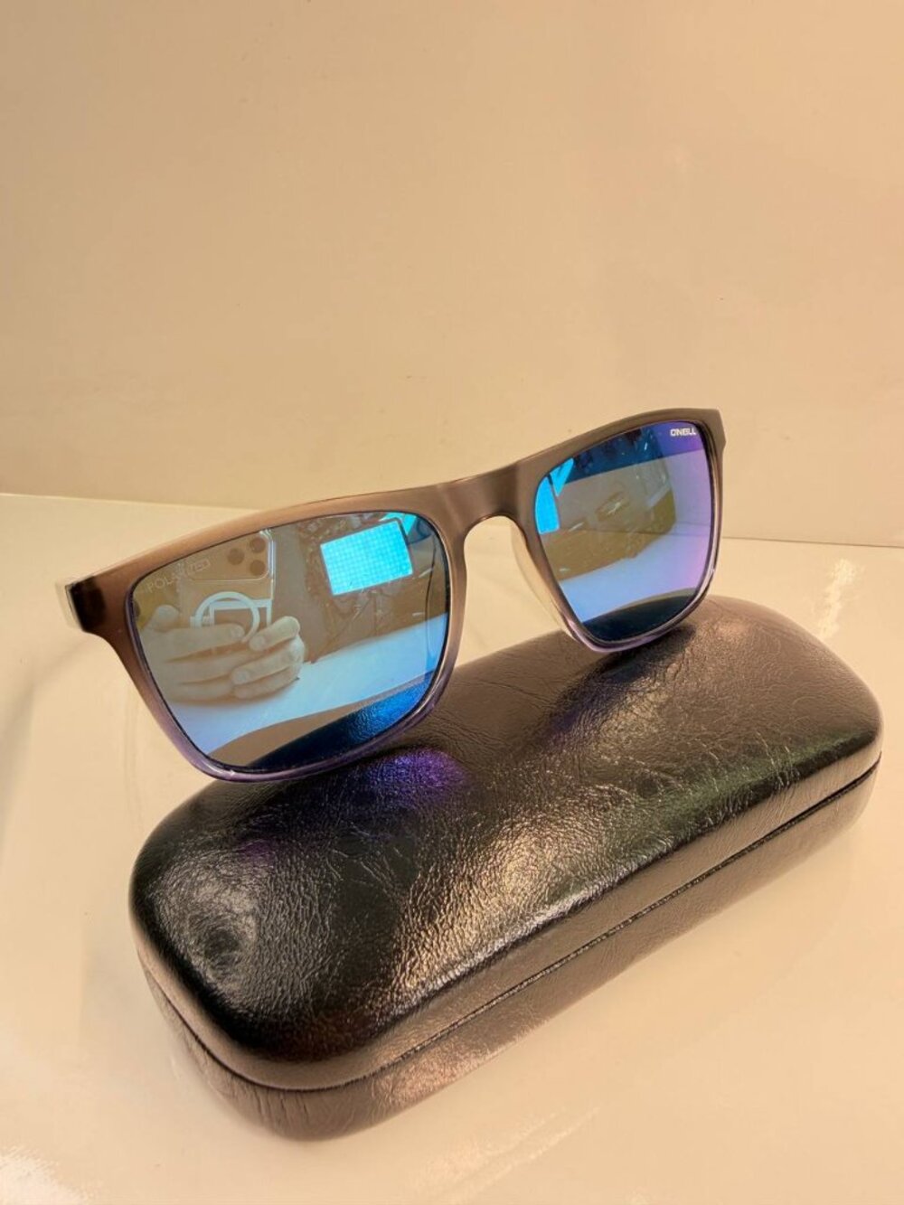 O’Neill ONS-9066-2.0 117P Polarized Sunglasses Grey Blue 55-18-143 Cat.3